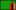 Flagge of Zambia